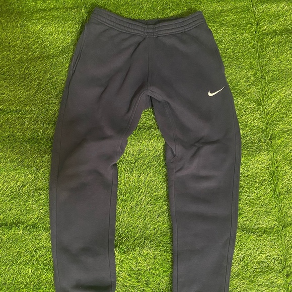 Nike Dri Fit Navy Joggers Size Medium - Picture 1 of 3